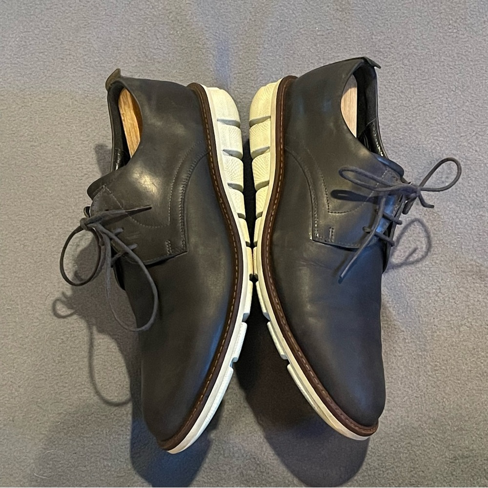 Ecco shoes mens size 44 US 11 pre-owned condition brown - Picture 6 of 9